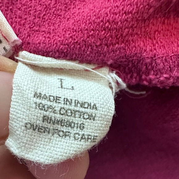 Ruff Hewn Women’s Cotton Open Front Cardigan‎ Sweater – Size L - Picture 3 of 10